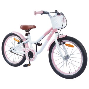 vidaXL Kinderfahrrad Mit Stützrädern 18 Zoll für 5-7 Jahre Alt 42009610