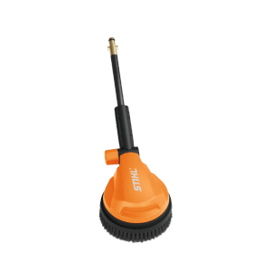 Stihl rotierende Waschbürste orange-grau für Hochdruckreiniger. Reinigt Oberflächen schonend und effektiv.
