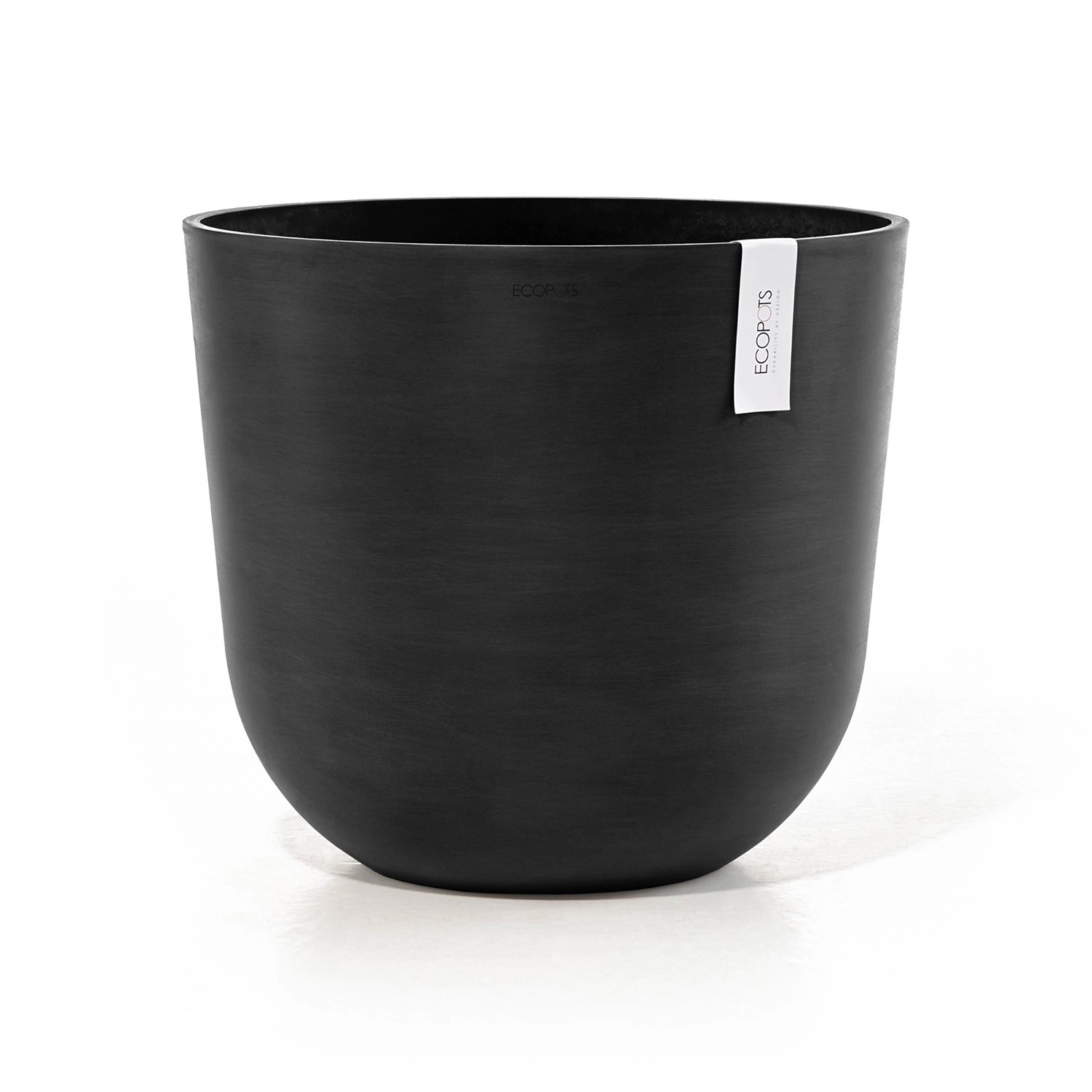 Ecopots Pflanztopf Oslo Dunkelgrau 45 cm x 39,2 cm