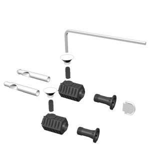 Wand-WC Befestigung SingleFix für Domberg DB1004/DB1005, Zubehör für die einfache Montage.