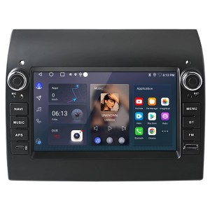 Junsun Doppel Din Autoradio für Fiat Ducato/Peugeot Boxer mit 7-Zoll Touchscreen, Navi, Bluetooth und WiFi.