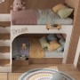 Relaxdays Bettablage Bambus Natur Klemmbar Platzsparend 9 cm x 36 cm x 25,5 cm 1,3 kg_5