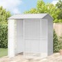 vidaXL Vogelkäfig Grau 215 x 210 x 247 cm Verzinkter Stahl 3325175_2