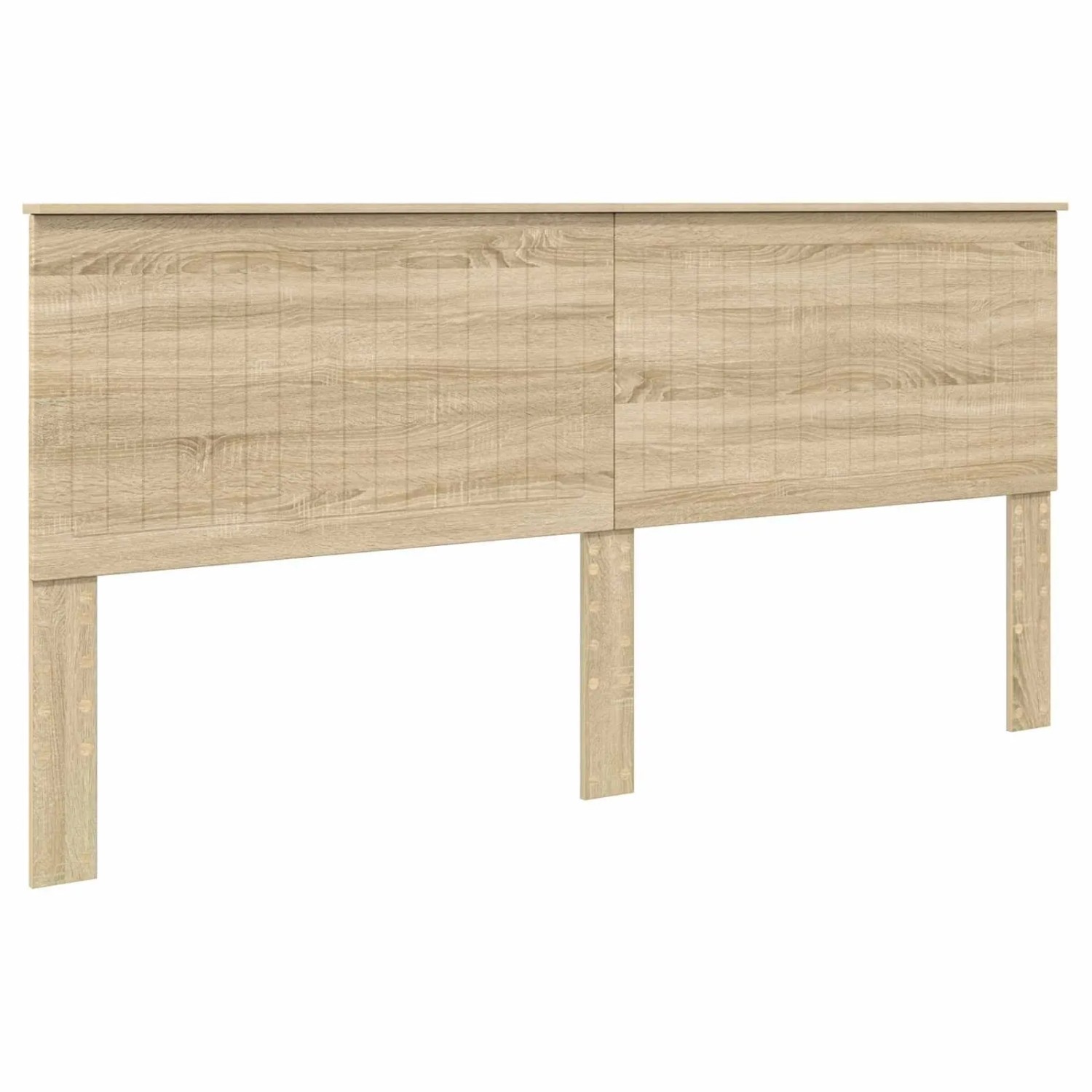 vidaXL Kopfteil mit Kopfteil Sonoma-Eiche 200 cm Holzwerkstoff 887717