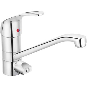 baliv Niederdruck Küchenarmatur KI-1184 N Chrom mit Geräteanschluss.