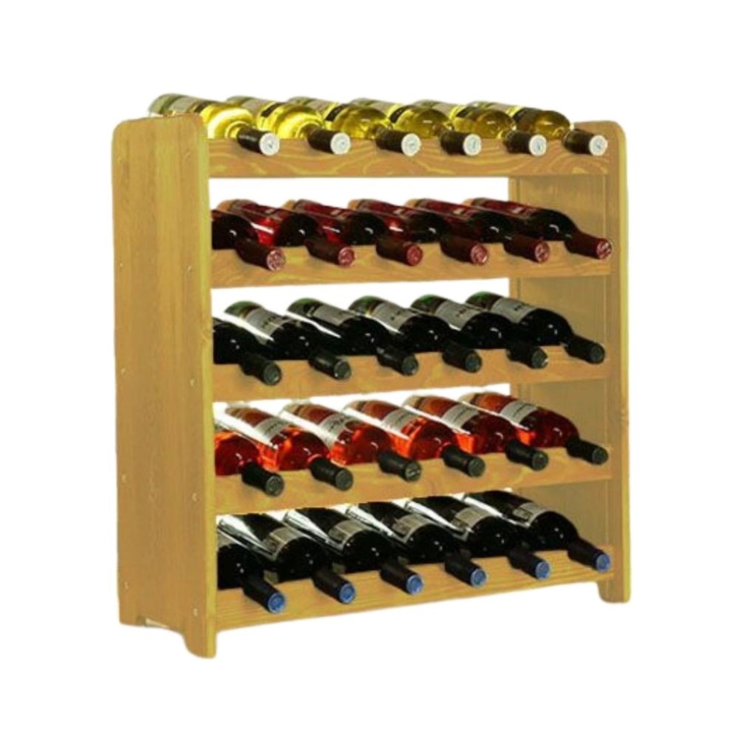 PROREGAL Weinregal Pinotwine C HxBxT 61,6 x 63,2 x 26,5 cm 30 Flaschen Mass günstig online kaufen