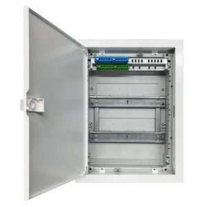 Alphatec Aufputzkleinverteiler 2-reihig mit Steckklemme