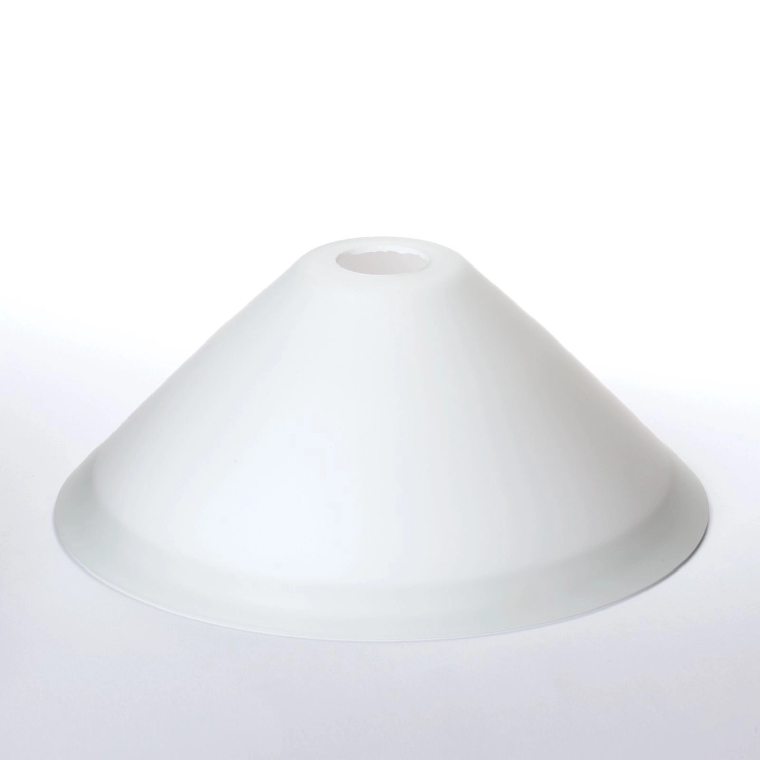 Orion Lightstyle Lampeschirm E14  Ø 22 cm Milchglas