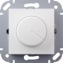 Weißer Dimmer Universal Vilma für Unterputzmontage, Schalter & Taster.