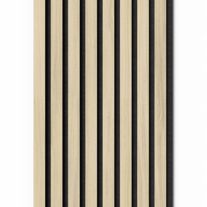 Denpanels Akustikpaneel Acu-Line Eiche Hell auf Melamin Filz 240 cm