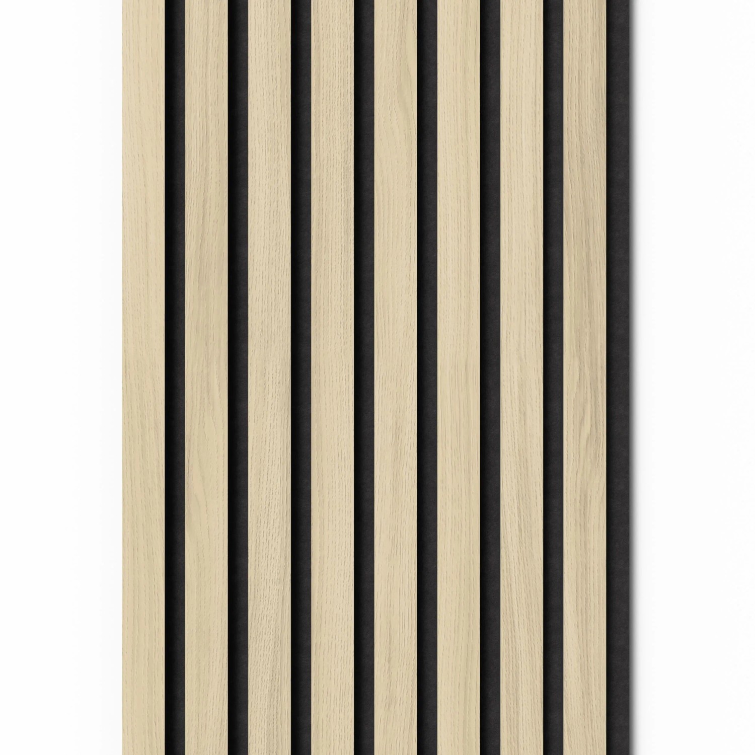 Denpanels Akustikpaneel Acu-Line Eiche Hell auf Melamin Filz 240 cm