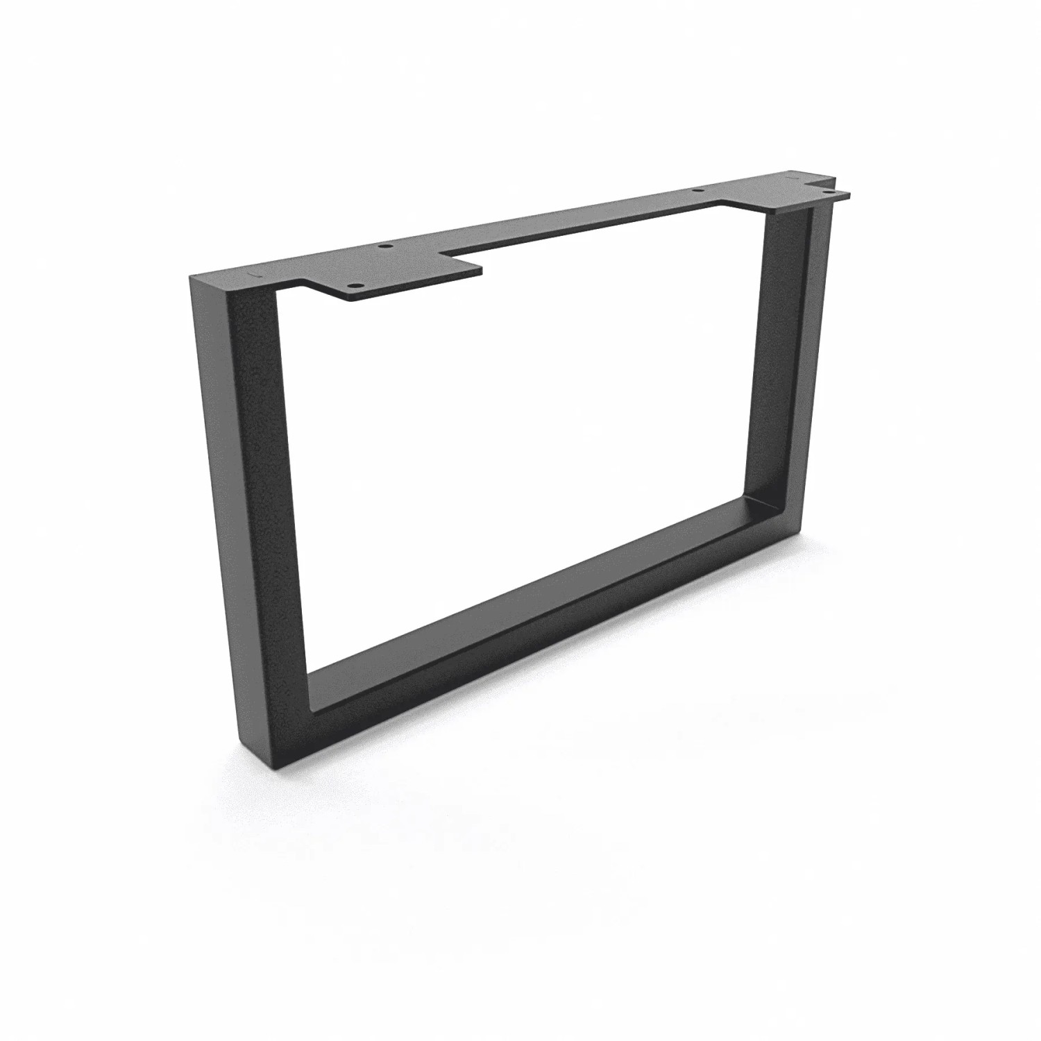 HEVVA Möbelbein GRAZ 20 cm Hoch 35 cm Tief 1 Stück Schwarz