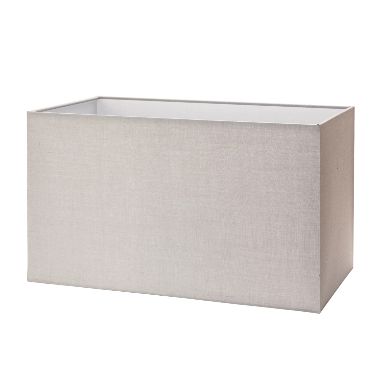 Orion Lightstyle Lampenschirm Rechteckig 40 x 22 x 23 cm Grau günstig online kaufen