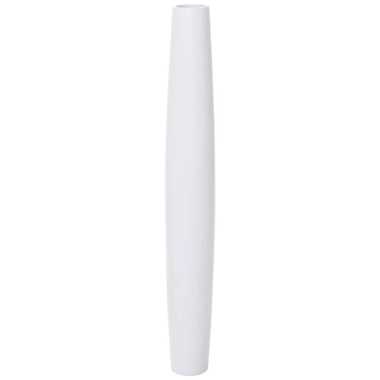Vivanno Bodenvase Isondra 9 cm x 9 cm x 100 cm Weiß