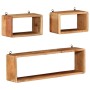 vidaXL 3-Tlg Würfelregal-Set Massivholz Akazie 328262_11