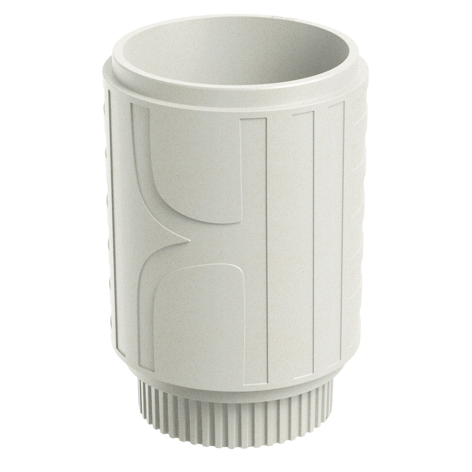 Prosperplast Blumentopf Folka Round Midl Ø 40 cm x 57 cm Sand