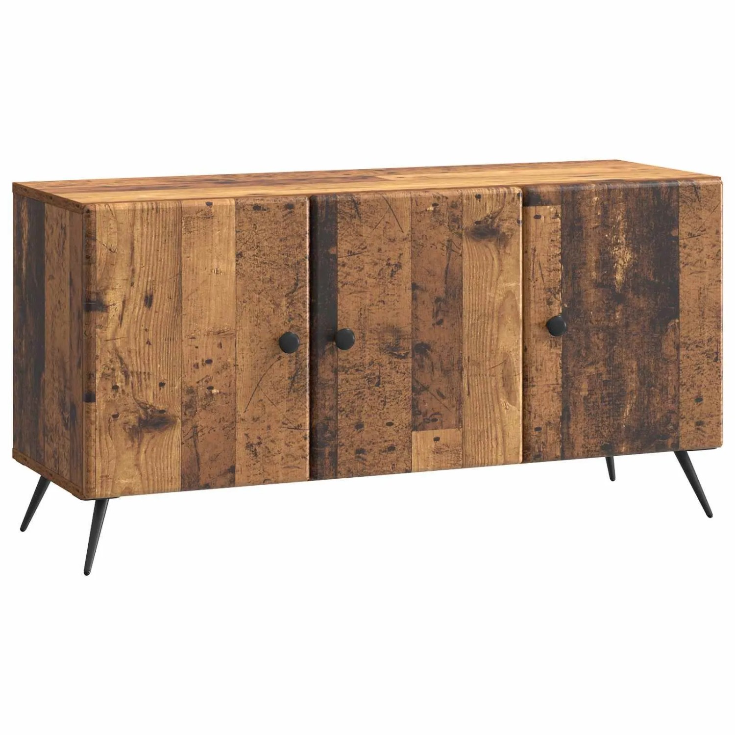 vidaXL TV-Schränk Altholz 99 x 34,5 x 50 cm Holzwerkstoff 895643