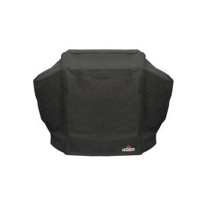 Schwarze Grillfürst Abdeckhaube für Gasgrills, passend für Rogue 525, Baron 490 und Genesis II 3 Brenner.