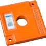 Krause Climtec Ballastgewicht, 10 kg, orange, für sicheren Stand von Gerüsten.