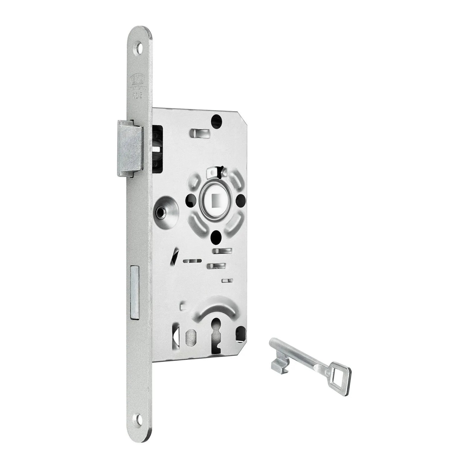 SOTECH BKS Türschloss 0215 Buntbartschloss Klasse 1 Dornmaß 55 mm Stulp 20 mm DIN Links Entfernung 72 mm Metall