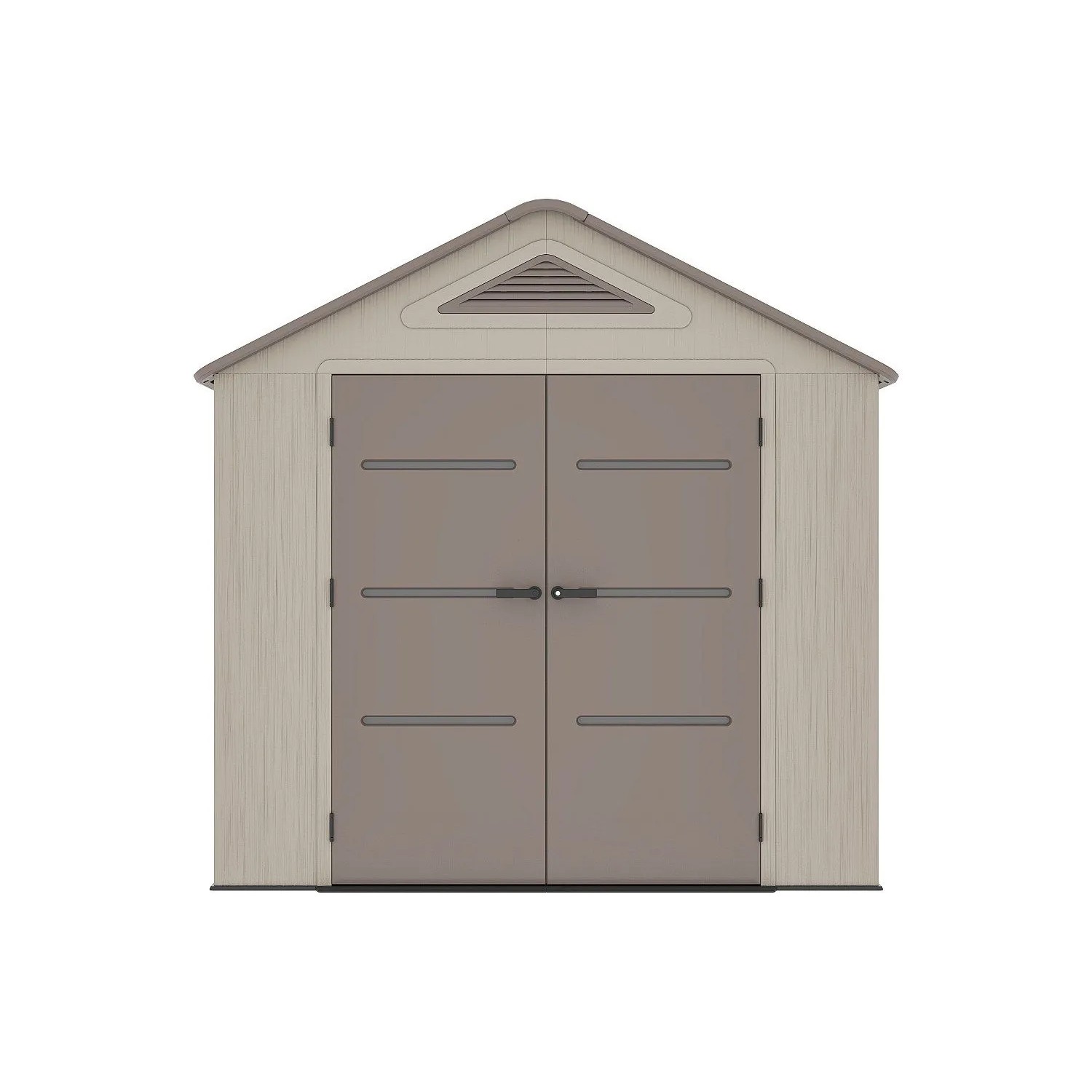 Vente-unique Schrebergartenhaus Anteva Braun  Beige 237 cm