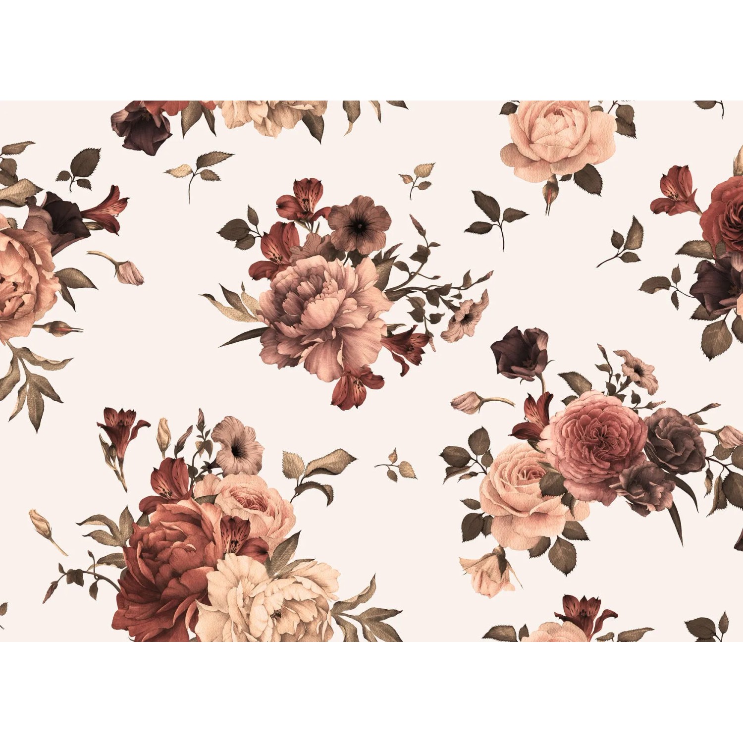 living walls Fototapete Designwalls Flower Bouquet 2, glatt, (5 St)