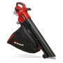 Einhell Akku-Laubsauger Venturro 18/210 Solo: Laubbläser mit Fangsack und Rädern.