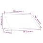 vidaXL Einziehbare Markise 300x150 cm Creme 143767_8