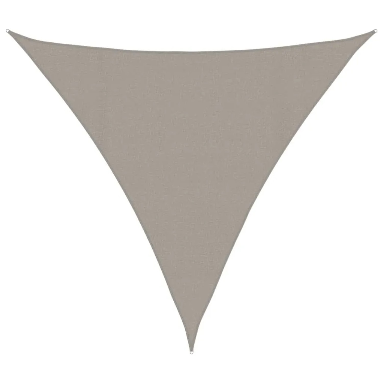 Furnicato Sonnensegel 160 G M² Dreieckig Hellgrau 4x4x4 M Hdpe