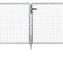 Doppeltor, feuerverzinkt, 100x300 cm, für Maschendraht- & Fix-Clip Pro-Zaun, inkl. Pfosten.