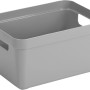 Sunware Aufbewahrungsbox Sigma Home, 5 l, grau, mit Griffen.