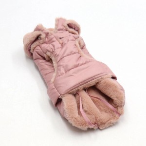 Fashion Dog Hunde-Steppmantel für Malteser Rosa 30 cm