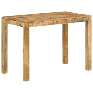 Esstisch aus Mangoholz, 110x55 cm, rustikaler Stil. Tisch für Esszimmer oder Küche.