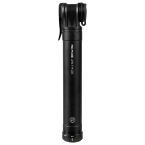 Topeak Roadie 2Stage Handpumpe, schwarz, kompakt, mit 2Stage-Selector für Rennradreifen und Presta-Ventil.