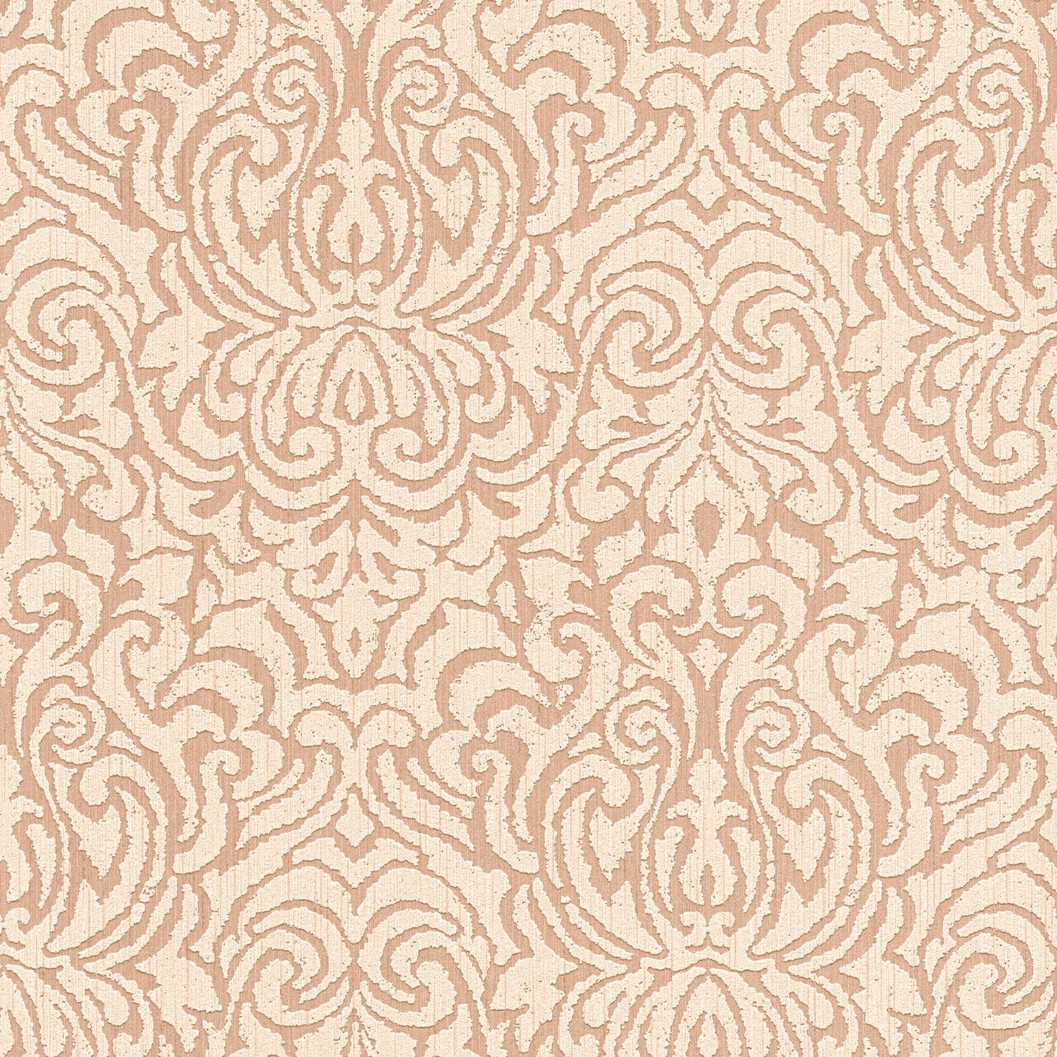 PROFHOME 961934-GU Barock Tapete Ornament Matt Beige 0,53 m x 10,05 m 5,33 günstig online kaufen