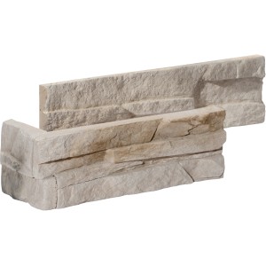 Stegu Verblender Ecke Nepal Beige-Grau, Beton-Optik für Innen & Außen.