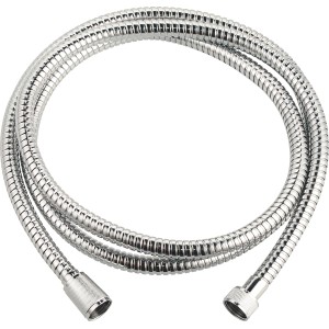 Verchromter baliv Metall Brauseschlauch, 200 cm, für Handbrausen.