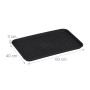 Relaxdays Schuhabtropfschale Polypropylen Schwarz Mit Profil 60 cm x 40 cm x 3 cm 0,6 kg_4