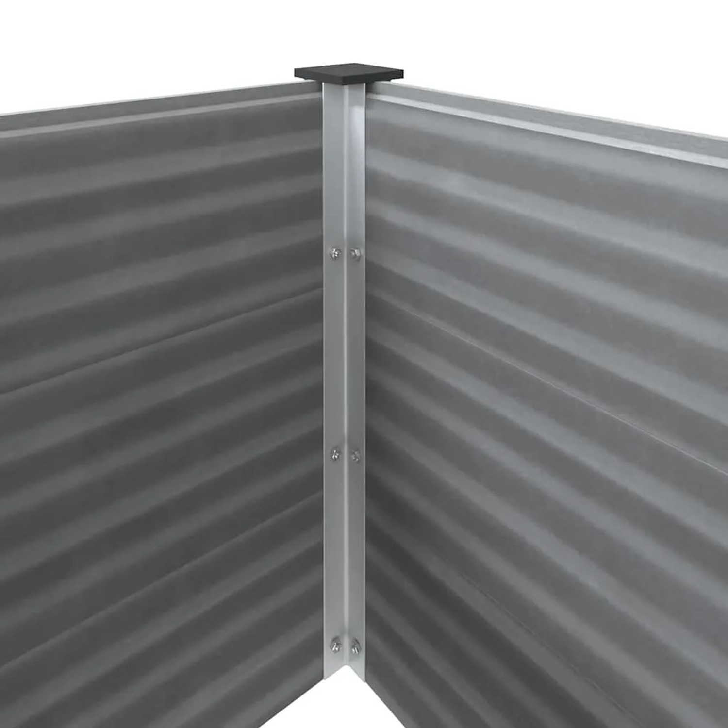 vidaXL Garten-Hochbeet WPC 100 x 50 x 54 cm Grau 43603_6