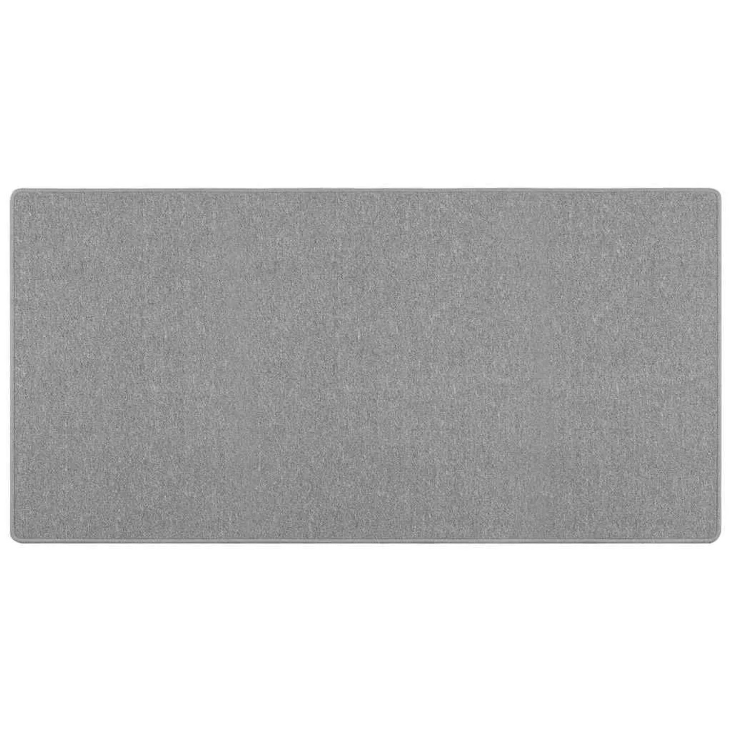 vidaXL Teppichläufer Hellgrau 100 x 200 cm 100% Polypropylen 42011380 günstig online kaufen