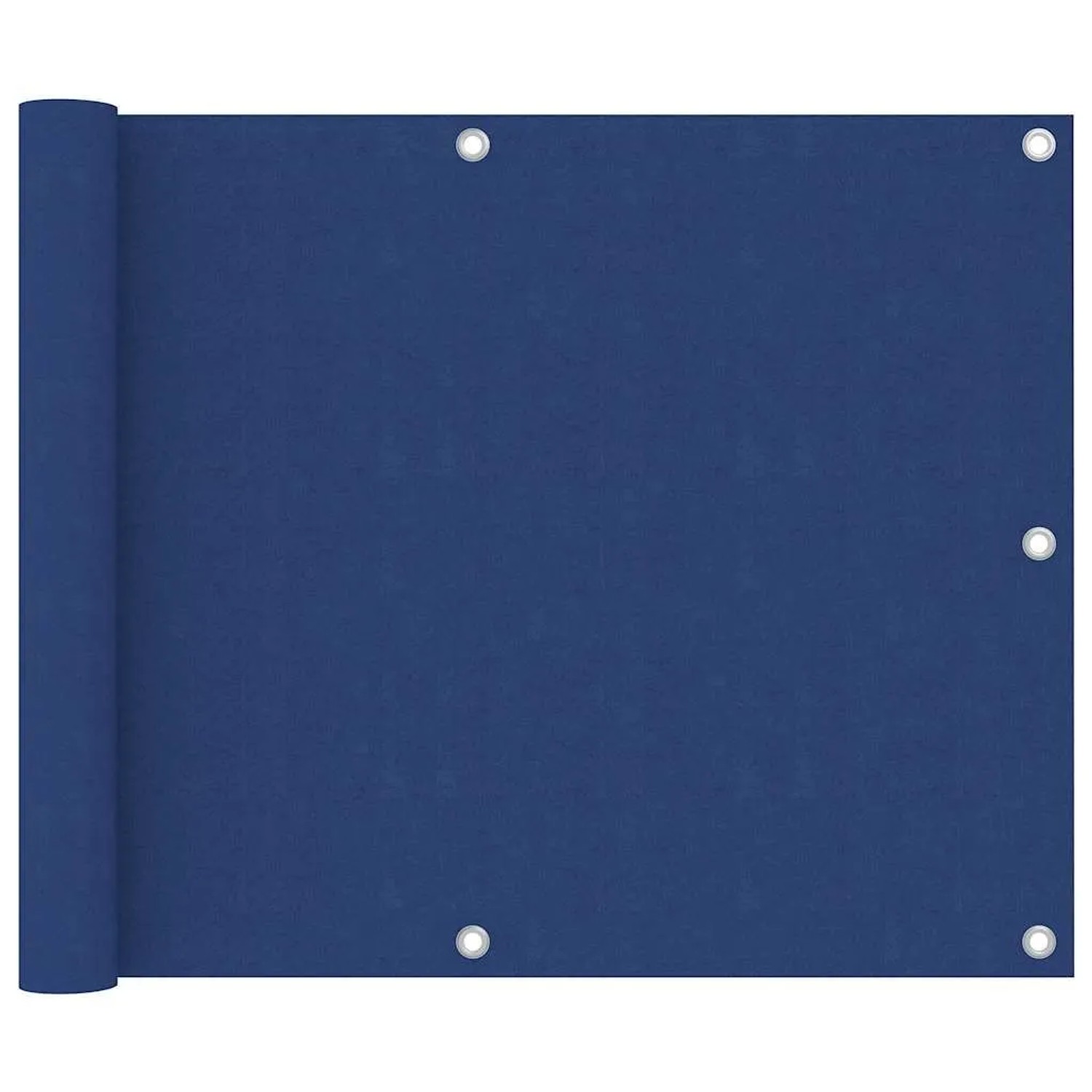 vidaXL Balkon-Sichtschutz Blau 75x400 cm Oxford-Gewebe 135009 günstig online kaufen