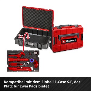 Einhell Werkzeug-Pad Sanitärinstallation E-Case 8-teilig