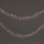 LED-Drahtlichterkette mit 240 Multicolor LEDs und transparentem Kabel für Innen- und Außenbereiche.