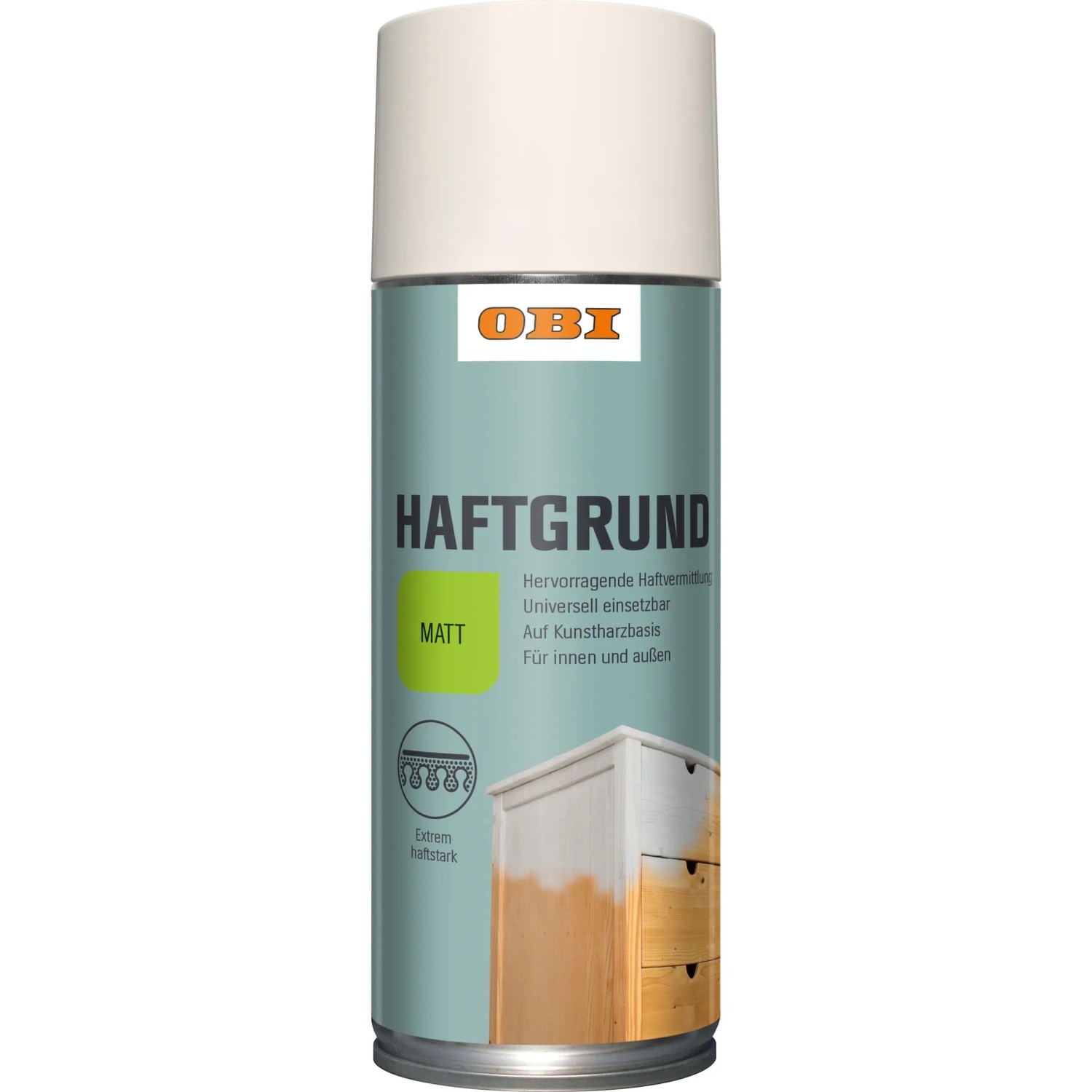 OBI Haftgrundierung Spray Weiß matt 400 ml