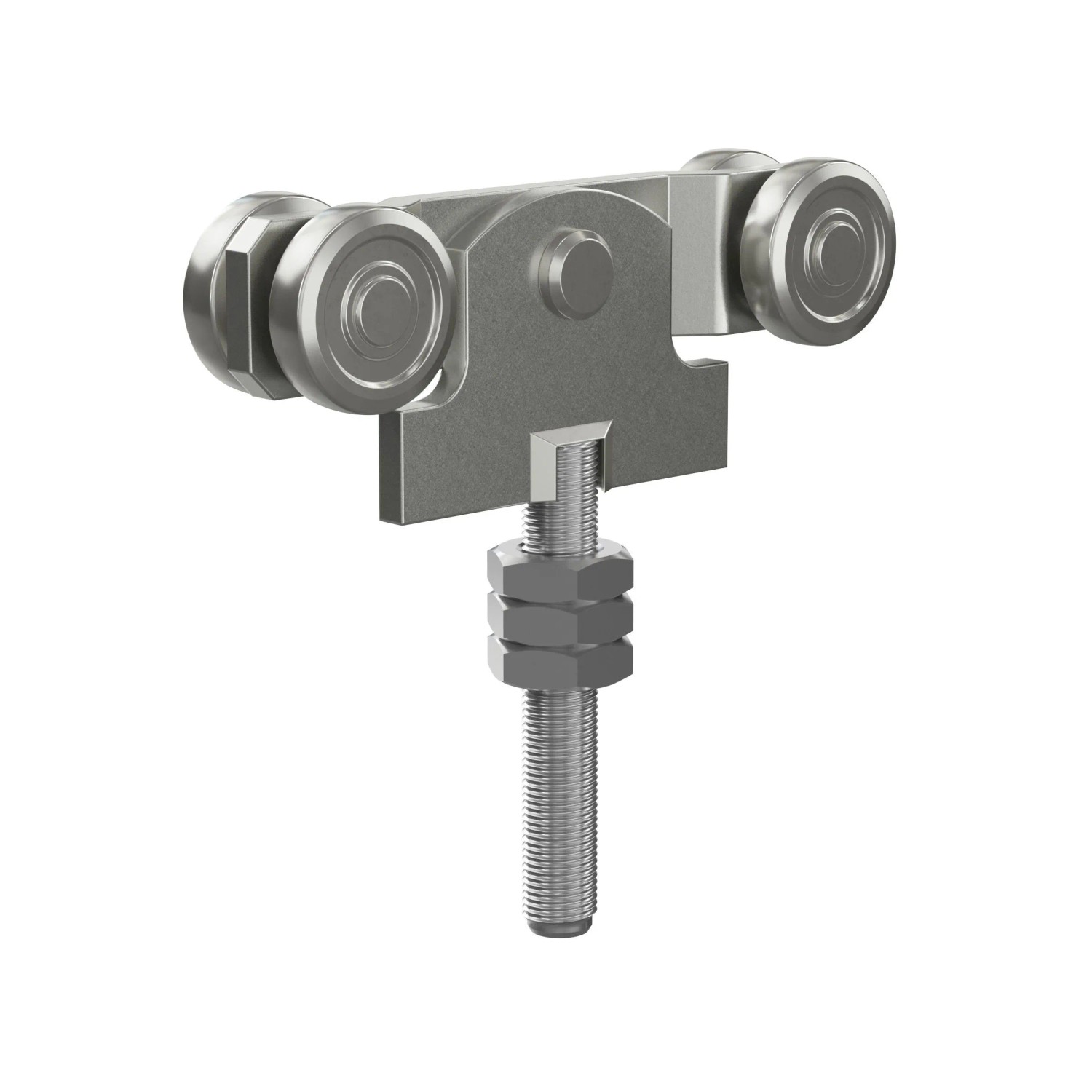 FeNau Doppelrolle Mit Schraubpendel Und Gewindebolzen MEA Ø 34 mm 10336974