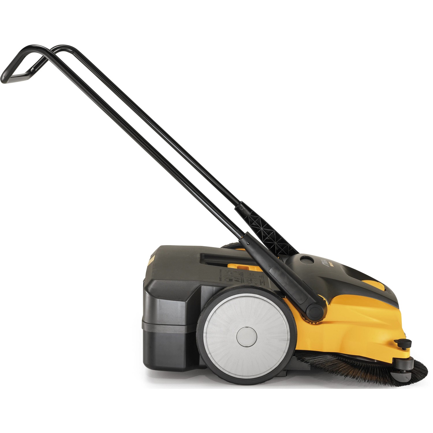 Stiga Kehrmaschine SWP 577 mit 77 cm Reinigungsbreite für große Flächen.
