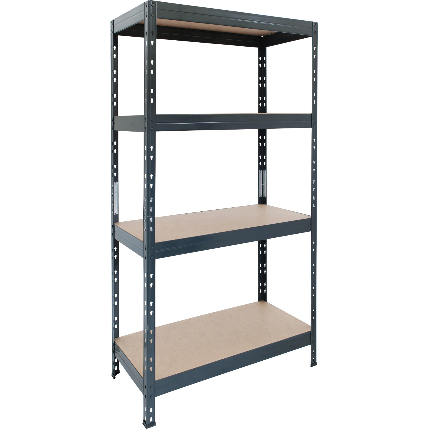 Ar Shelving Schwerlast-Steckregal Rivet S 180cm x 75cm x 35cm 4B Anthrazit günstig online kaufen