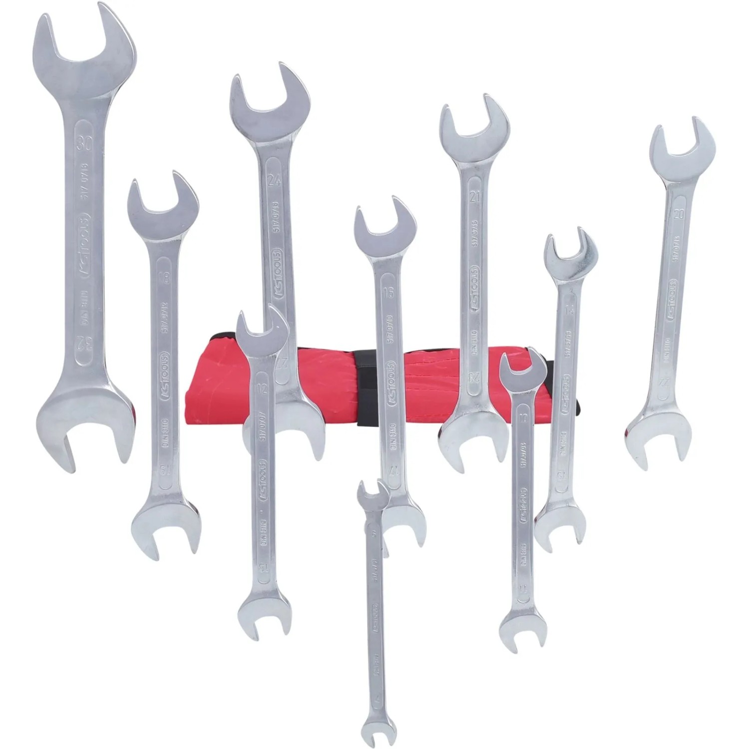 KS TOOLS Doppel Maulschlüssel Satz 11Tlg  6 X 7 30 X 32 Mm 517 0123