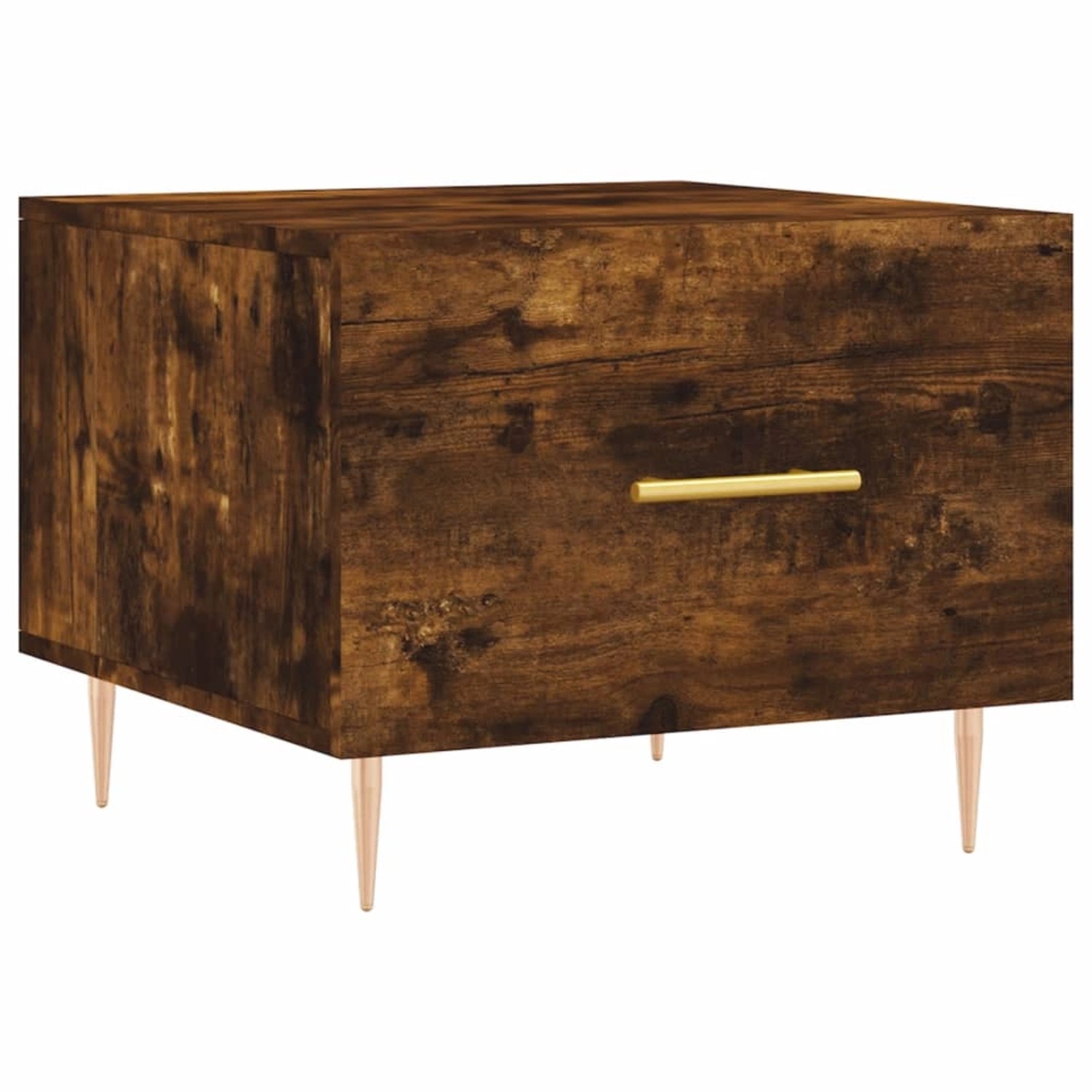 vidaXL Couchtisch Räuchereiche 50x50x40 cm Holzwerkstoff 829374 günstig online kaufen