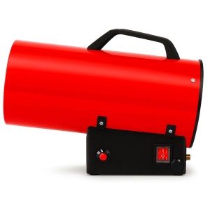 EBERTH Gasheizgebläse 15 kW Direkt Heizkanone Gas Luftdurchsatz 320 m³/h